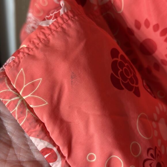 Patagonia women’s medium flip side reversible hooded jacket floral outdoor - Picture 7 of 11